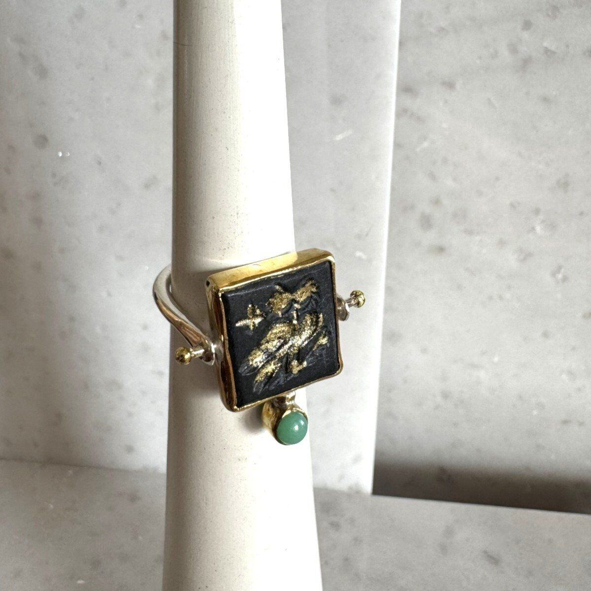 Glaukopis, Athena’nın Baykuşu Oniks Yüzük