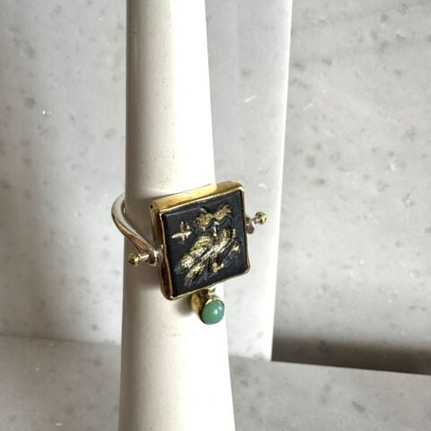 Glaukopis, Athena’nın Baykuşu Oniks Yüzük