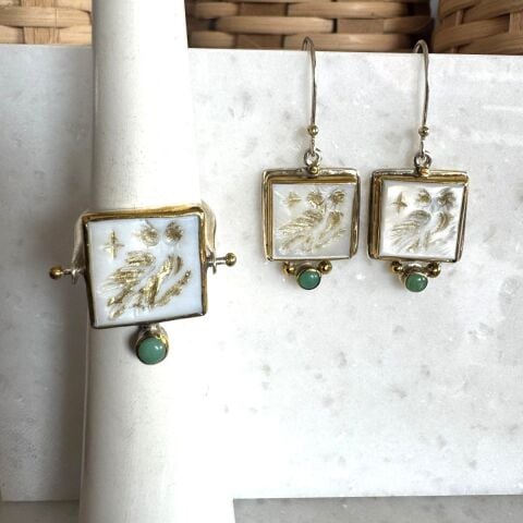 Athena’nın Işığı Sedef Yüzük