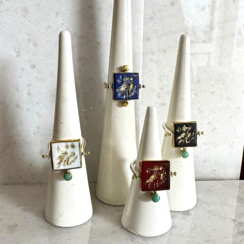 Athena’nın Gözü Lapis Yüzük