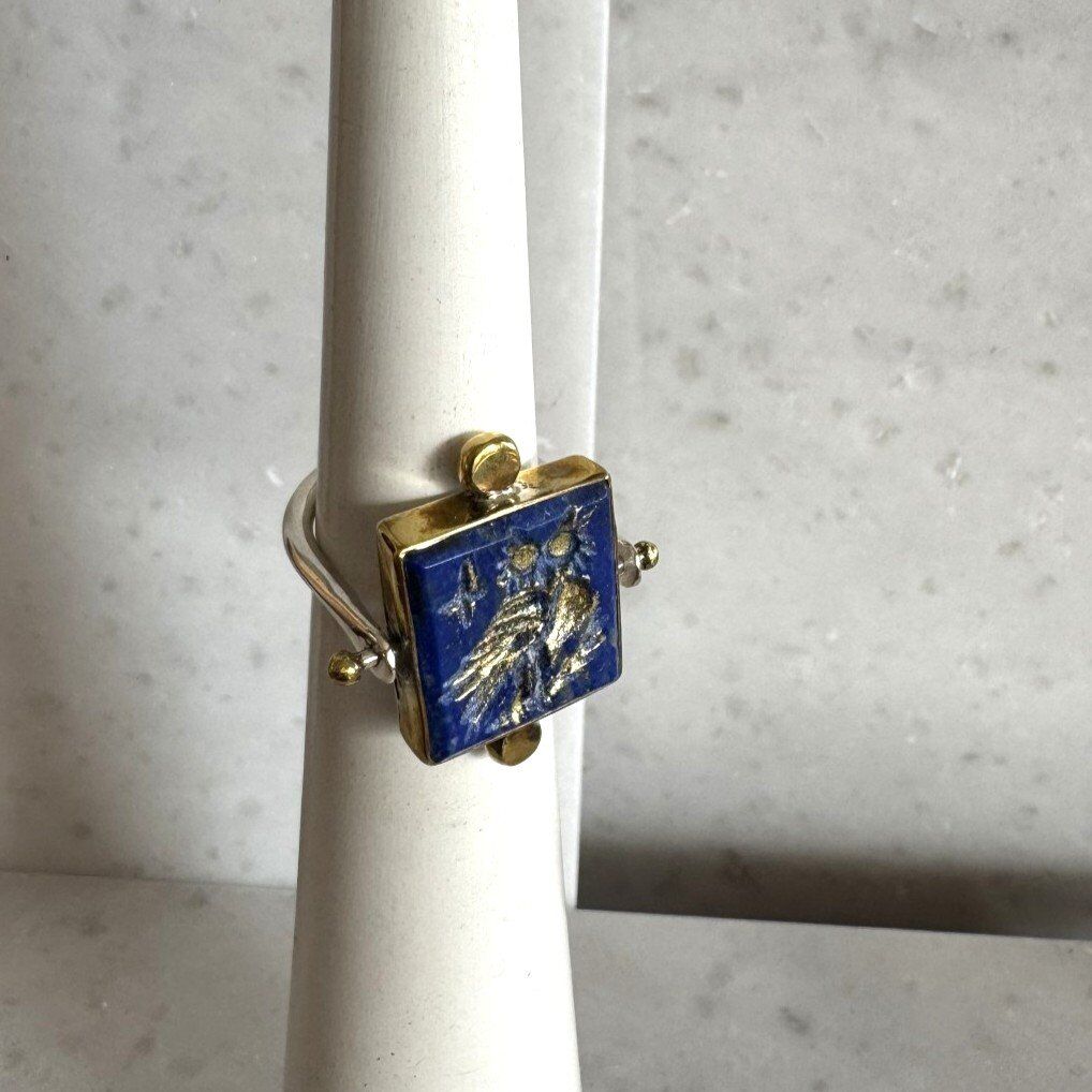 Athena’nın Gözü Lapis Yüzük