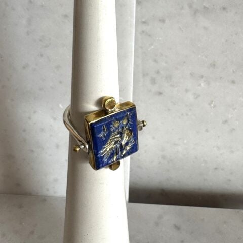 Athena’nın Gözü Lapis Yüzük