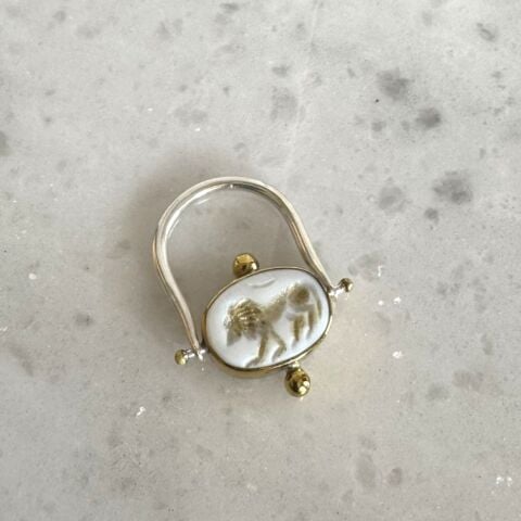 Güneşin Mührü Sedef Yüzük