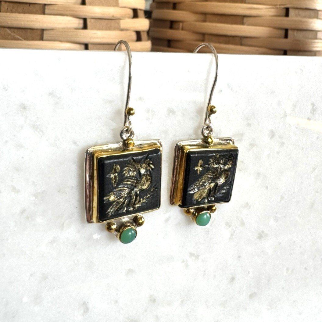 Glaukopis, Athena’nın Baykuşu Oniks Küpe