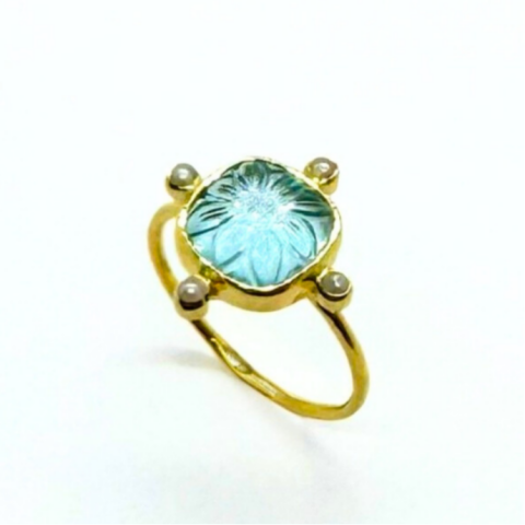 Dream in Blue Yüzük